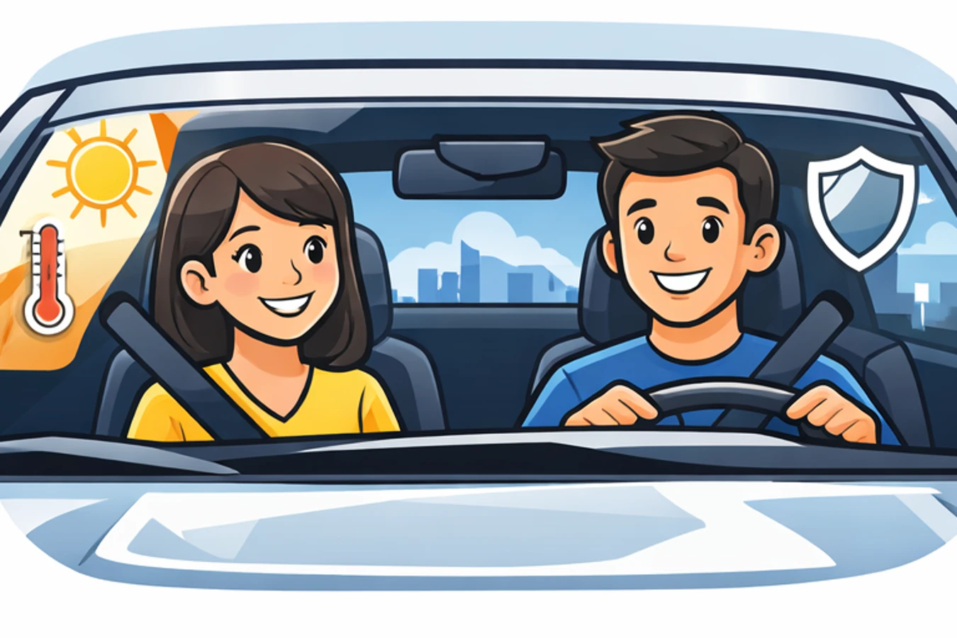 Premium cam filmi bitiş detayı