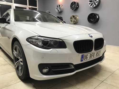 bmw f30 f10 panjur ön ızgara böbrek parlak siyah kaplama (2)